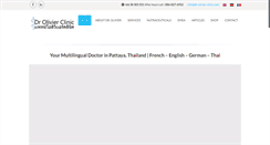 Desktop Screenshot of dr-olivier-clinic.com
