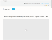 Tablet Screenshot of dr-olivier-clinic.com